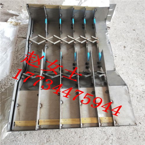 龍佑機(jī)床3260vhd加工中心x軸伸縮蓋板防護(hù)罩